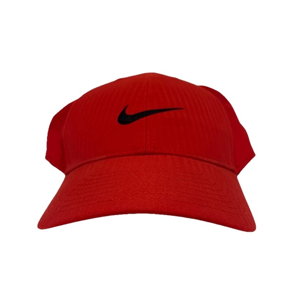 Nike Legacy91 Dri-fit Red & Black Adjustable Hat - Picture 1 of 10